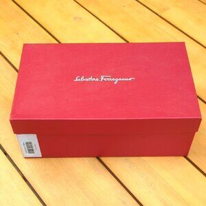 Salvatore Ferragamo Red Gift Shoe Box - Excellent Condition